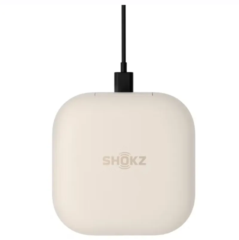 Shokz OpenFit True Wireless Earbuds Beige-6